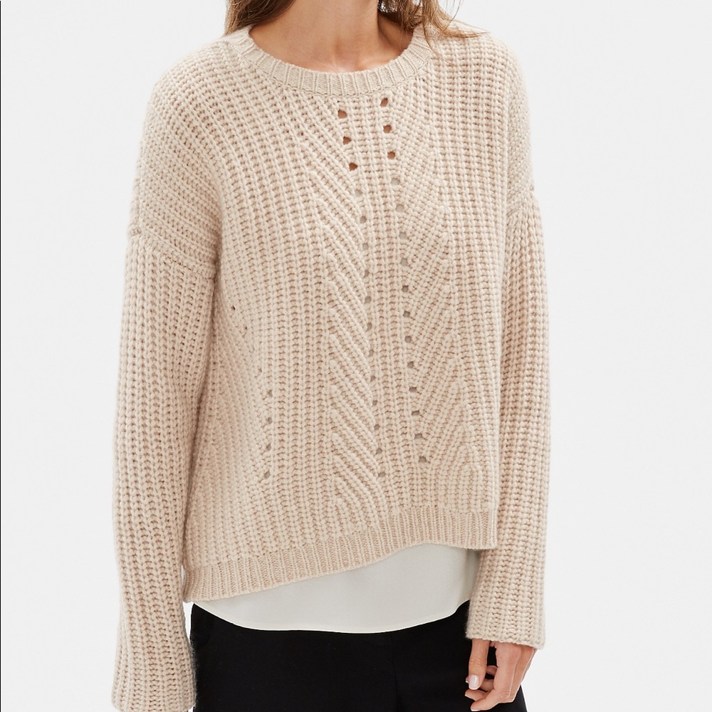 Eileen Fisher Lofty Recycled Cashmere Sweater